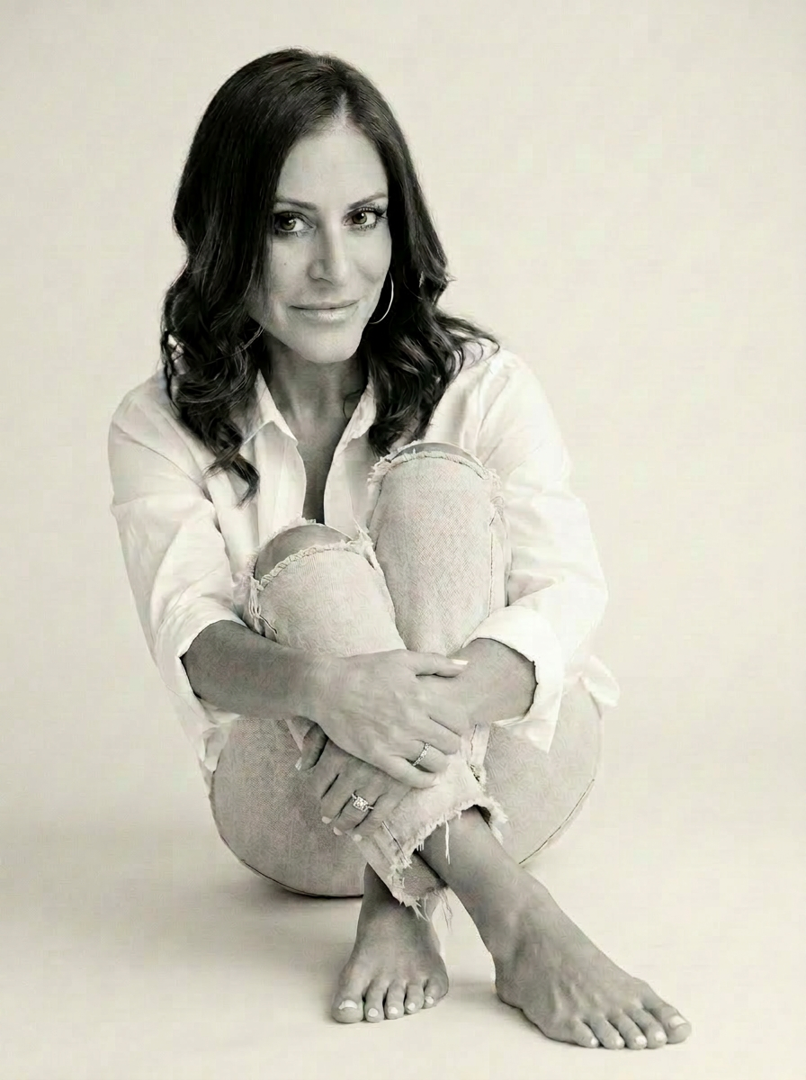 Portrait of Kara Molina, founder and artist behind Vibrant Vintage