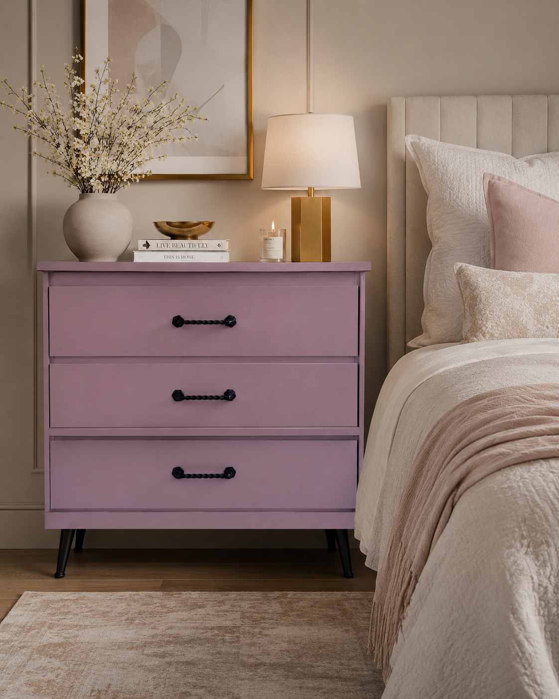 The Lavender Hayworth — Soft heirloom lavender